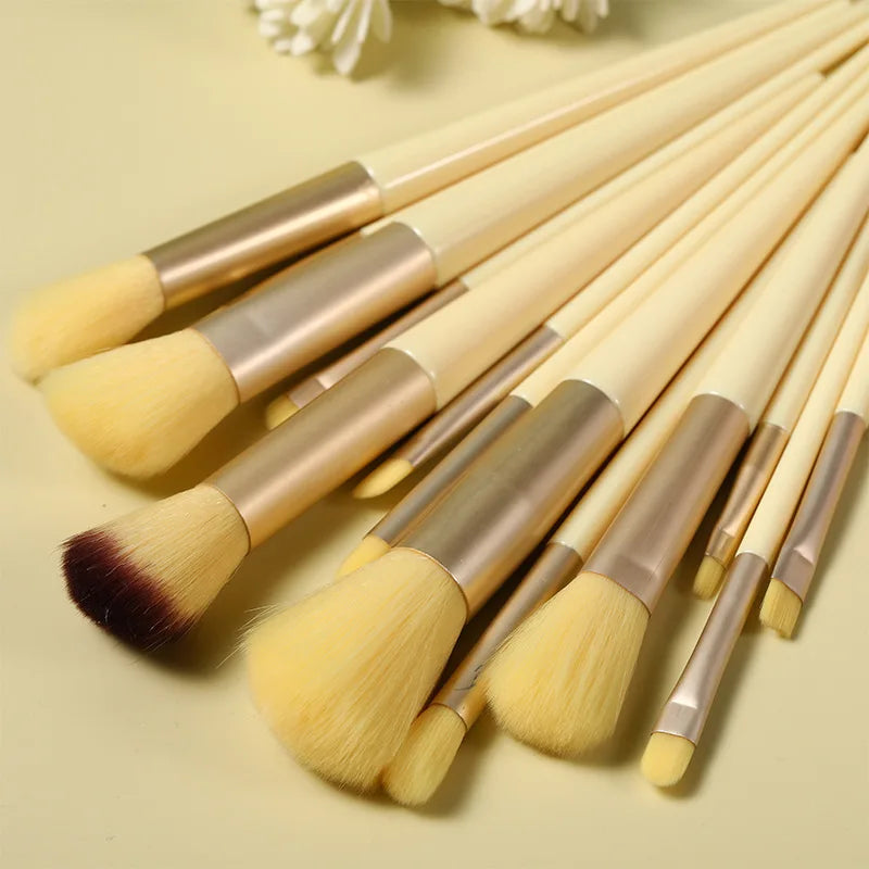 Conjunto de Pincéis para Olhos e Maquiagem Completa