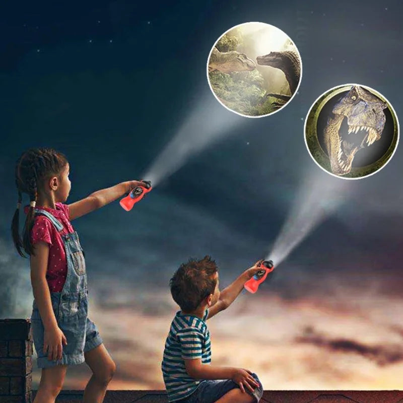 DinoLuz Mágica: Aprender e Sonhar com Projeções Incríveis!