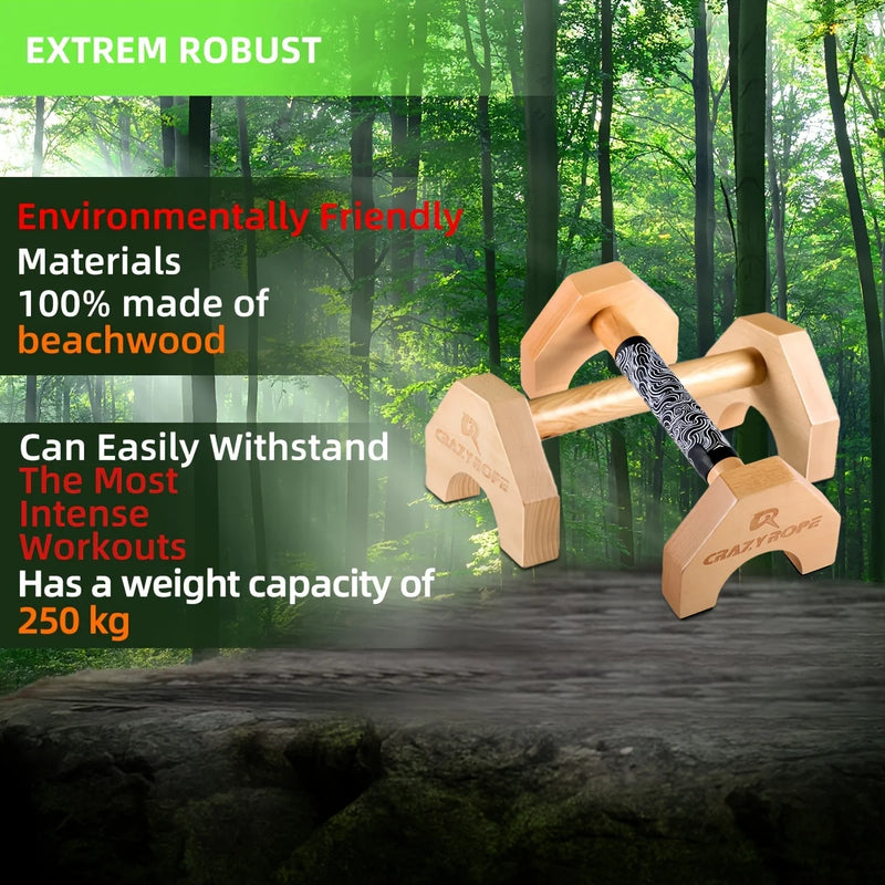 EXTREMAMENTE ROBUSTO
Ambientalmente
Materiais 100% feitos de beachwood
Pode facilmente suportar o Treino
Intenso
Tem capacidade de peso de 250 kg