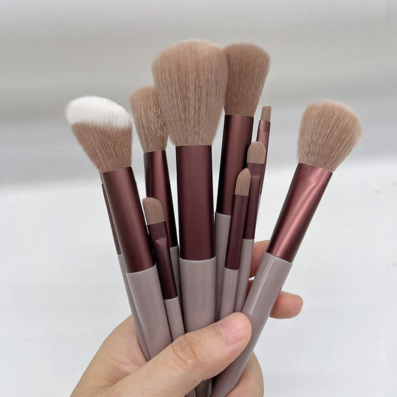 Conjunto de Pincéis para Olhos e Maquiagem Completa