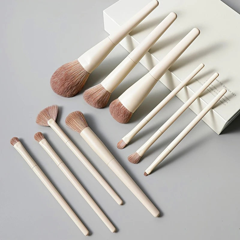 Conjunto de Pincéis para Olhos e Maquiagem Completa