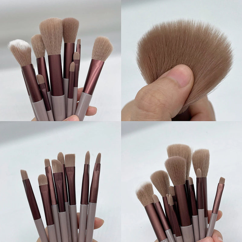 Conjunto de Pincéis para Olhos e Maquiagem Completa