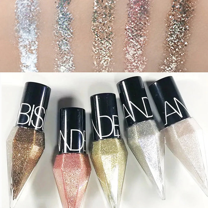 DivaGlow – Sombra Líquida Glamourosa com Efeito Diamante