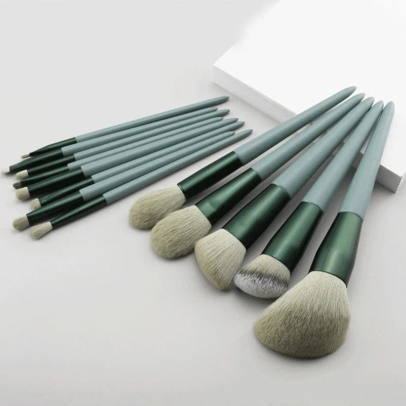 Conjunto de Pincéis para Olhos e Maquiagem Completa