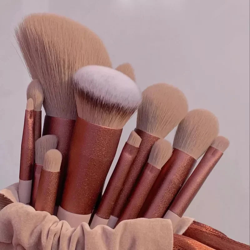 Conjunto de Pincéis para Olhos e Maquiagem Completa